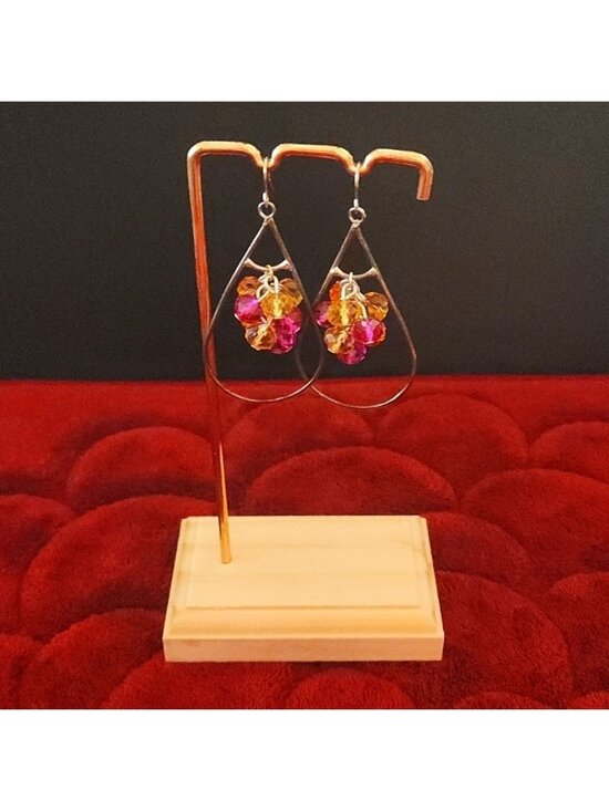 Jewelry - FASHION Multi Color Beads Dangel Earrings